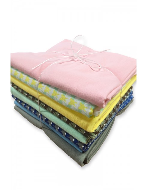 Flanelli nippu, 8 palaa 