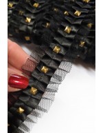 Niitti koristenauha, musta