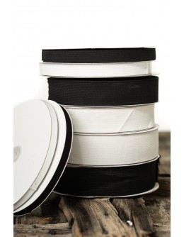 Rita kuminauha, valkoinen (eri leveyksiä)