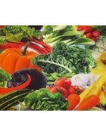 Vegetables, digital print