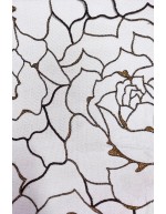 Kuviotylli, musta-kulta